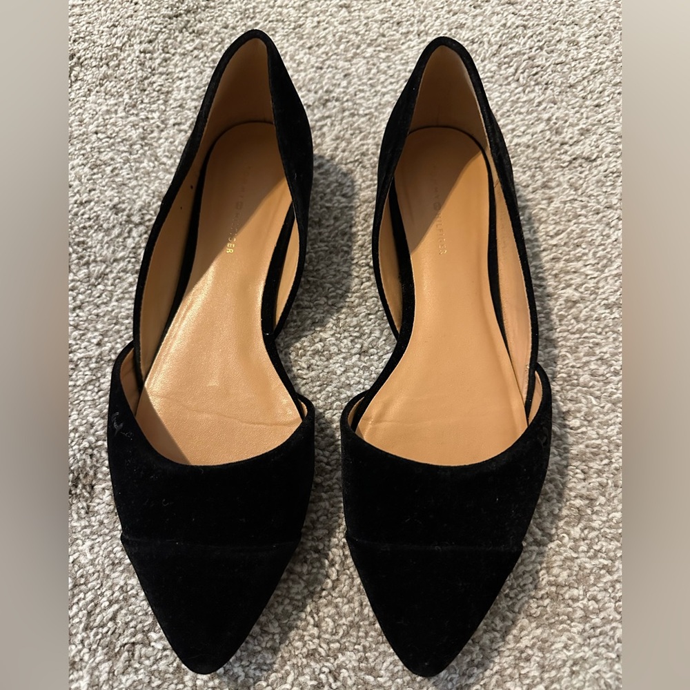Suede Tommy Hilfiger flats
